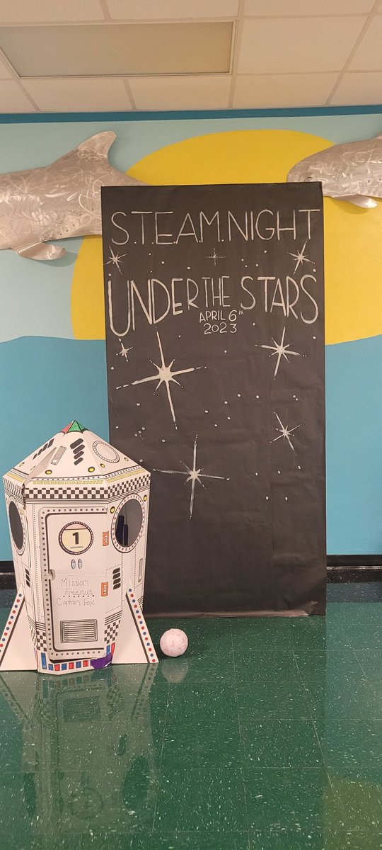 The Starlab is setup at <a href="/PageElem/">Rayma C. Page</a> for their Under the Stars STEAM night! #LeeSchoolsEE #LoveLeeSchools #starlab