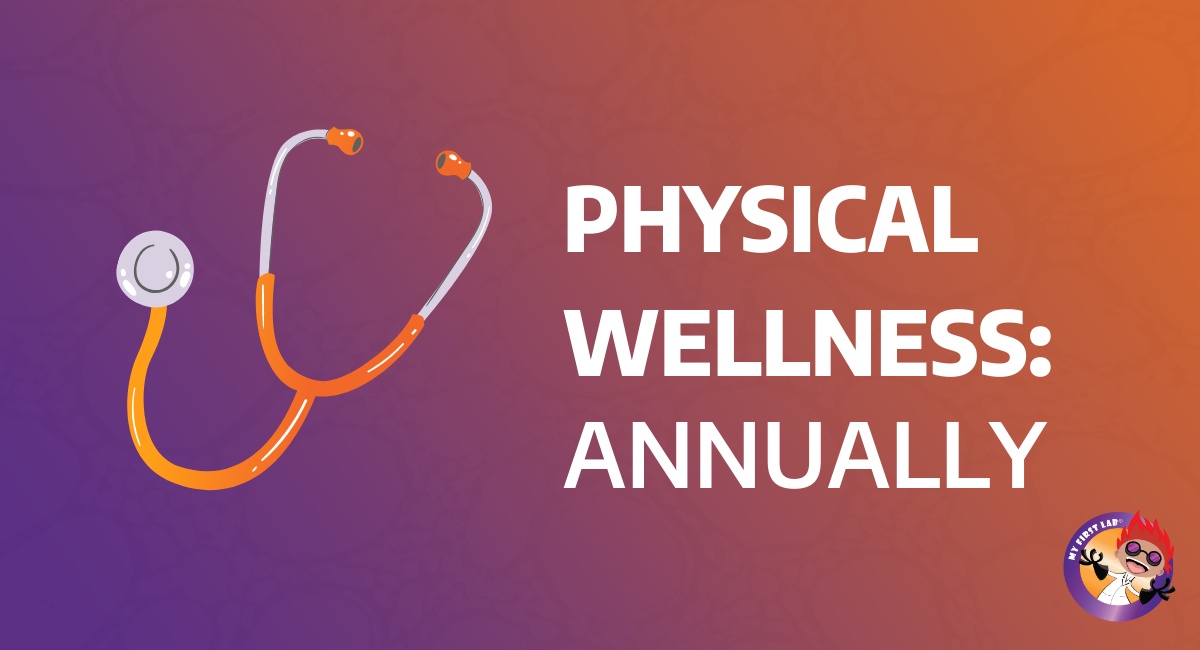 MyFirstLab's tweet photo. Kids should receive checkups  👩‍⚕️ for:
🩺 Physical Wellness: Annually
🩺 Dental: Every 6 Months
🩺 Vision: Every 2 Years

Spark your child's interest in the #medicalfield by teaching them about doctors! 🌟 https://t.co/8awJDxri54

#MFL #MyFirstLab #PublicHealthWeek https://t.co/LIIzWmQqDh
