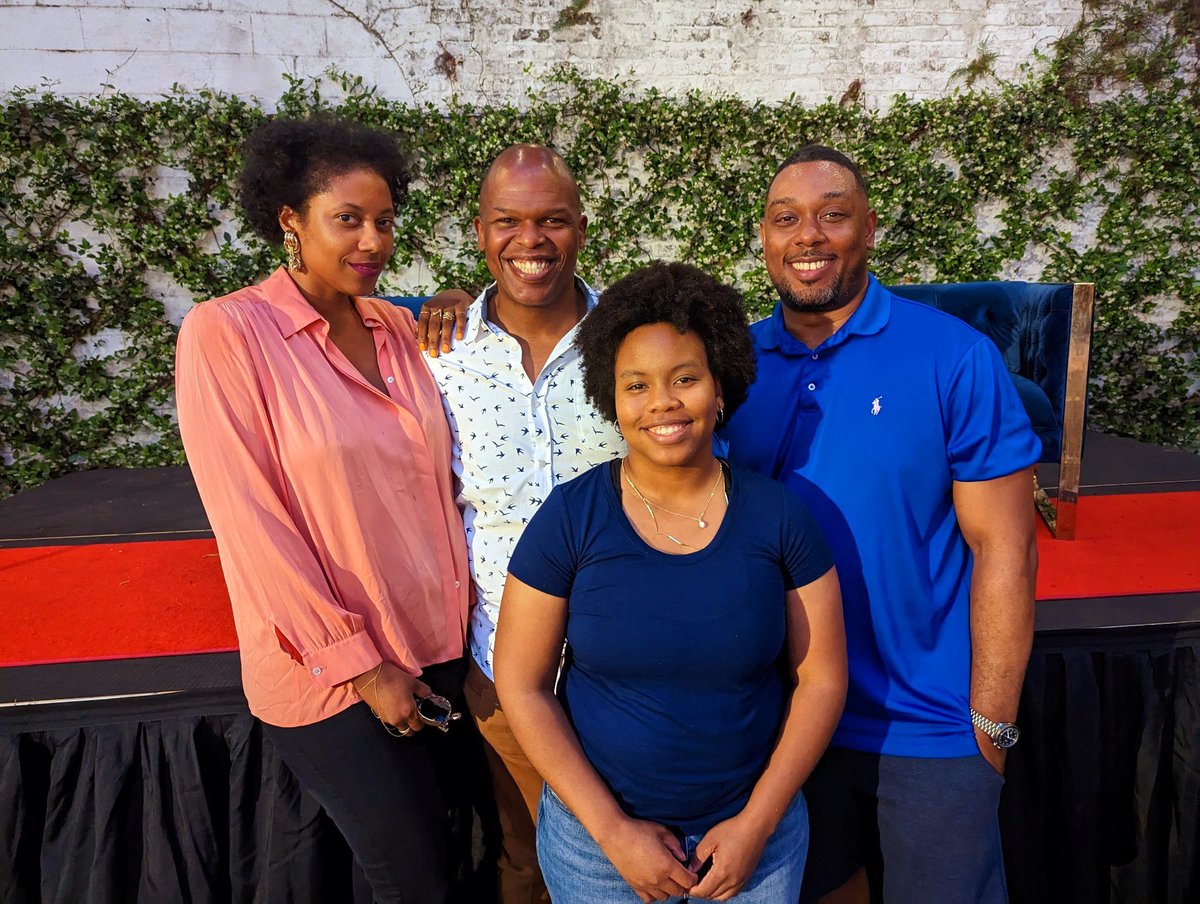 MauriceRuffin's tweet image. What a beautiful night to moderate an event for Clint Smith at Baldwin &amp;amp; Co. All the New Orleans folks showed up.