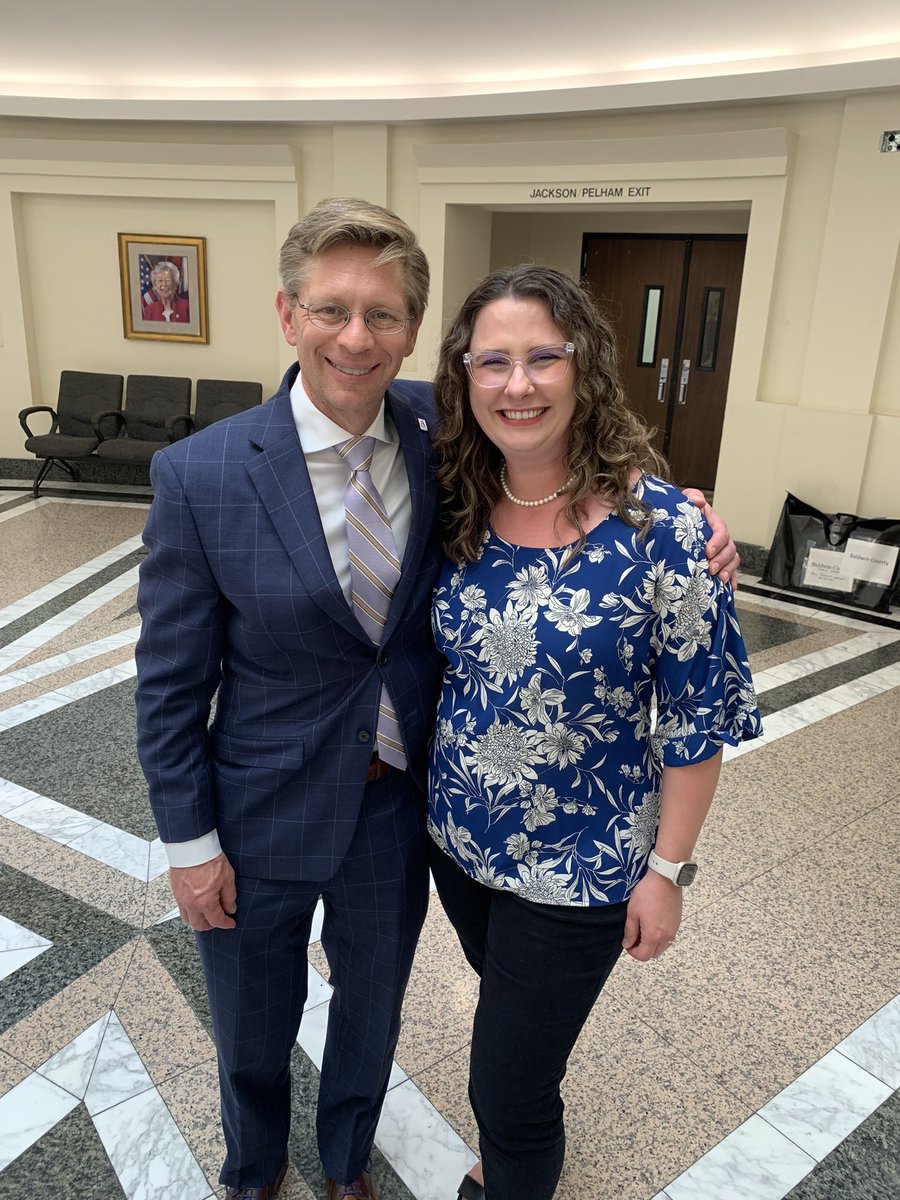 SraHoltFHS's tweet photo. On somedays you go to the capital and get to meet the State Superintendent!   It was a great day to be a part of the inaugural Capital Moves campaign. https://t.co/uwTBfMD5wJ