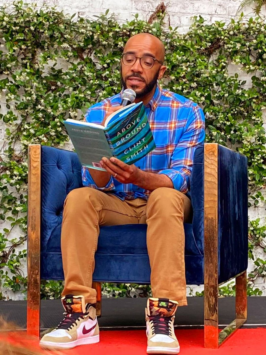 MauriceRuffin's tweet image. What a beautiful night to moderate an event for Clint Smith at Baldwin &amp;amp; Co. All the New Orleans folks showed up.