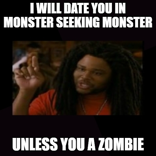 ZakZakaryas's tweet photo. So true when playing Monster Seeking Monster by @jackboxgames 

#Jackbox #PartyPack4 #MonsterSeekingMonster #MSM #JackboxMemes https://t.co/0XovbVgrkB