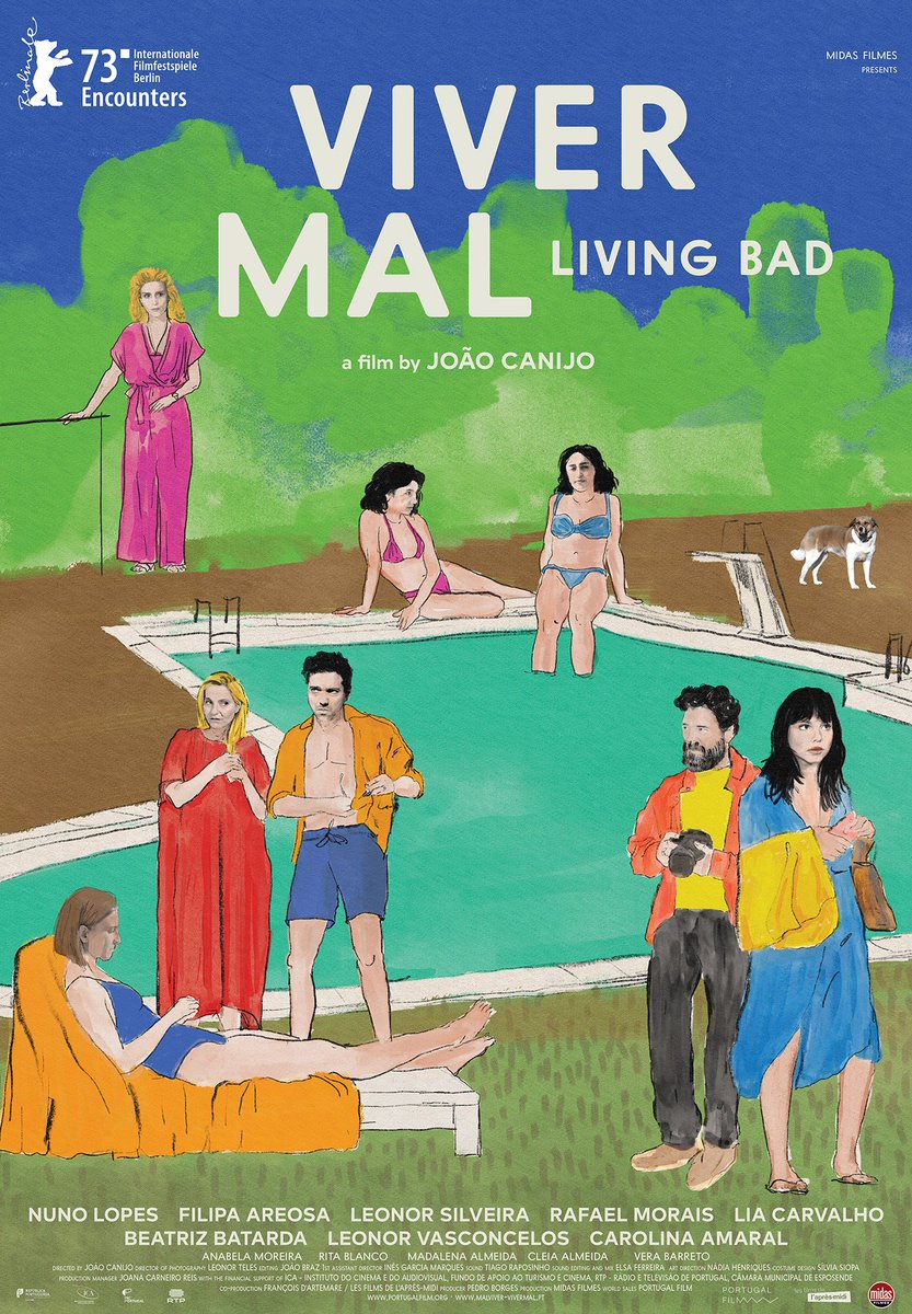 Mal Viver (Bad Living) / Viver Mal (Living Bad):
Bu iki filmden beraberce bahsetmeliyim. Berlinale'de biri ana yarışmada, diğeri Encounters'da yarışan bu iki film bağımsız izlenebilse de birbirini tamamlayan filmler. 4 saatlik tek bir film olarak da bakılabilir.
#Berlinale2023