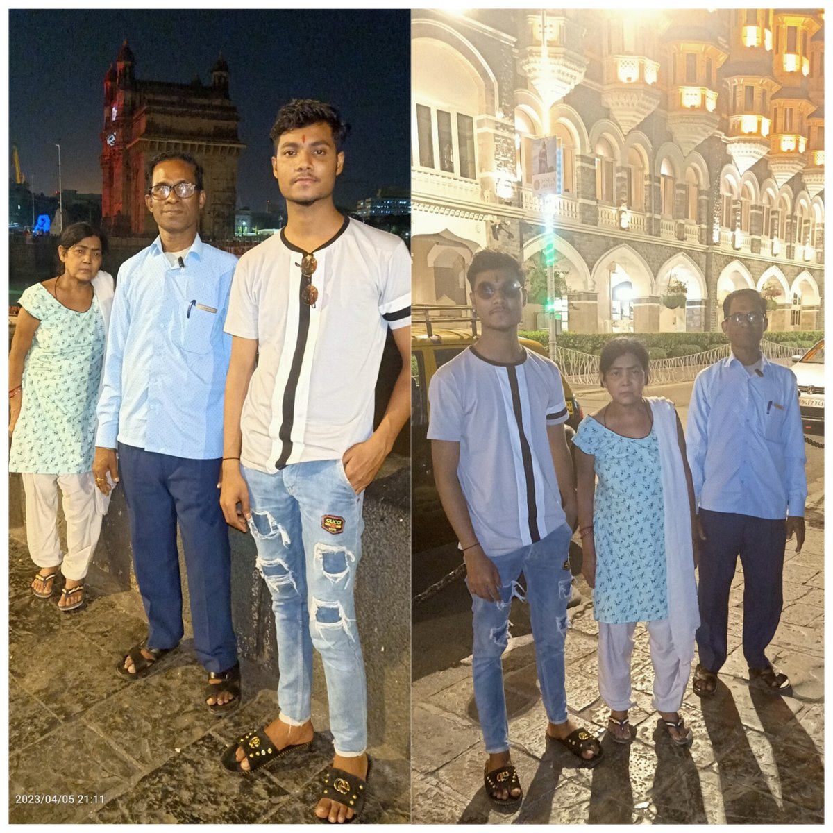 ModlerVicky1995's tweet photo. खुशी का हर लम्हा पास होता है, जब माता-पिता का साथ होता है, 4 साल 7 महीने बाद अपने माता-पिता से मिलने का मौका मिला। #ModlerVicky 🙌  #marinedrive #gateofindia #bombay #tajhotelmumbai #tajhotel #mumbai #maharashtra  #mumbailocaltrain #Jharkhand #dhanbad #jharia #JaiMaharashtra 🚩🇮🇳 https://t.co/X5ETlUSVJF