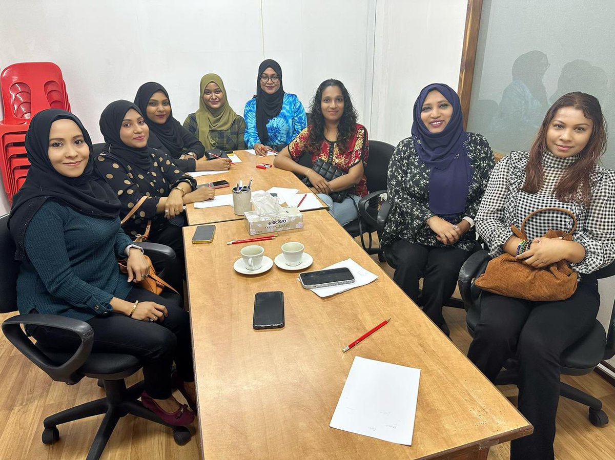 RoseandBees's tweet photo. Greater Male' Dhaairaa thakuge coordination meetings 6-4-’23
#Happeningdaily
#womenpower
#Q2023 #QN2023
#Qasim2023
#jpians
#Hamajehumah
#Qasim2023
#Maldives https://t.co/N9roBS0LT3