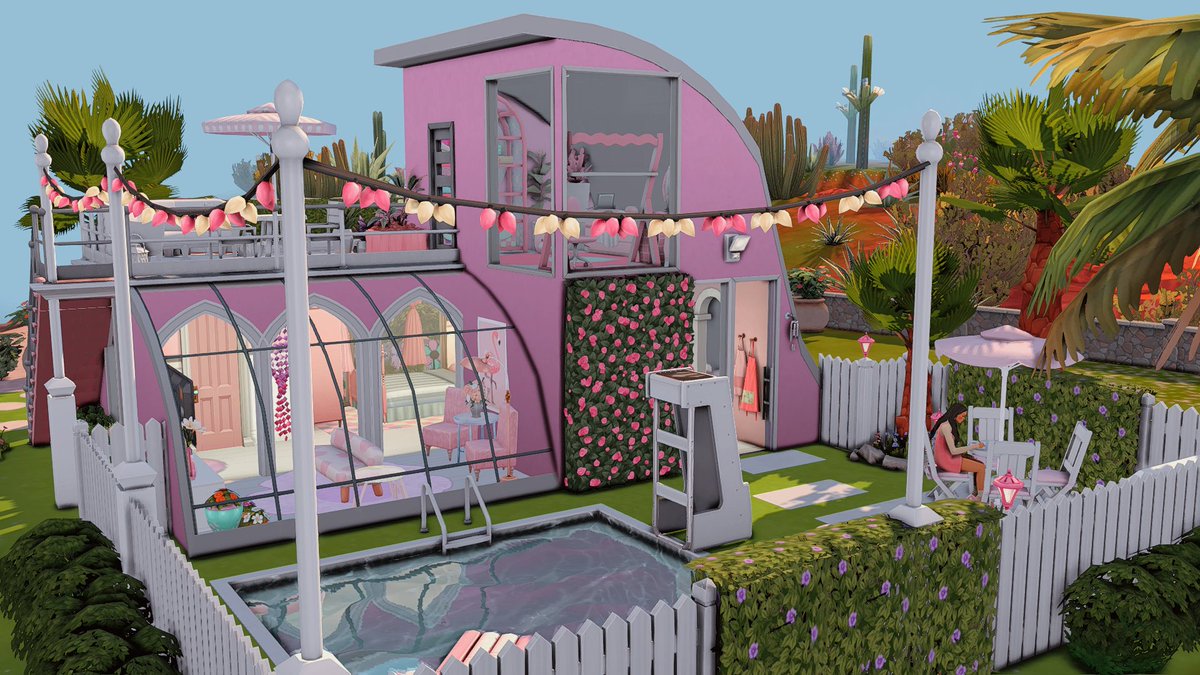 JaleesaXDDD's tweet photo. Barbie Dollhouse - NO CC -
- @lilsimsie shell challenge #simsielilshell #shellchallenge #Sims4
I was also inspired by the new #BarbieTheMovie :)
Gallery ID : JaleesaPhoebe
#ShowUsYourBuilds #TheSims4 https://t.co/A0OJuAdSic
