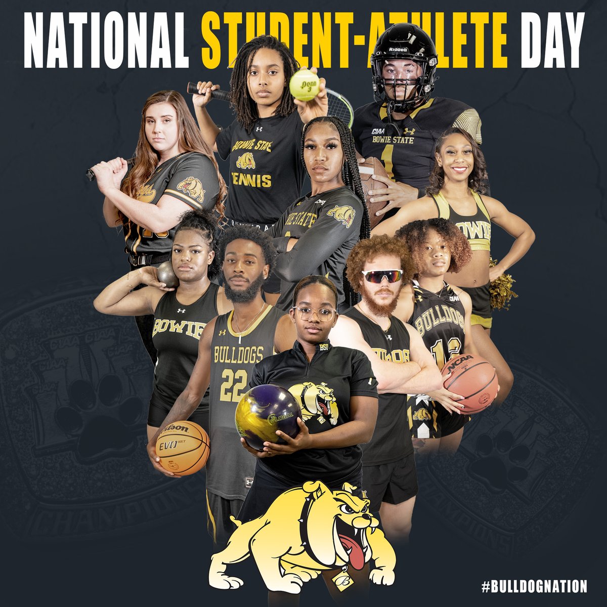Wishing all of our Bulldogs a happy National Student-Athlete Day!  🖤💛🐶

#BULLDOGNATION