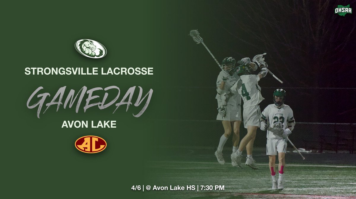 GAMEDAY against AVON LAKE!!🔥🥍 <a href="/scsmustangs/">Mustang Athletics</a> <a href="/SHS_Stampede/">SHS Stampede™</a> <a href="/svilleboyslax/">Strongsville Boys Lacrosse</a>