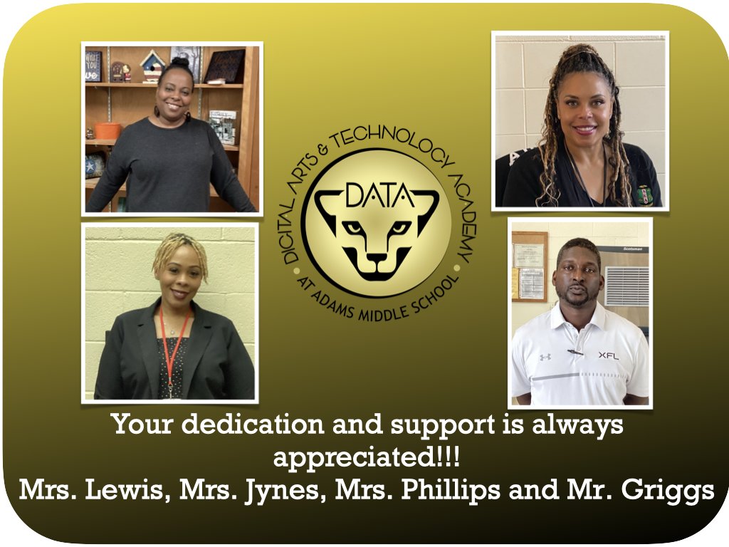 You are an integral part of our campus. Thank you for everything you do! #gpisd  <a href="/grandprairieisd/">Grand Prairie ISD</a>