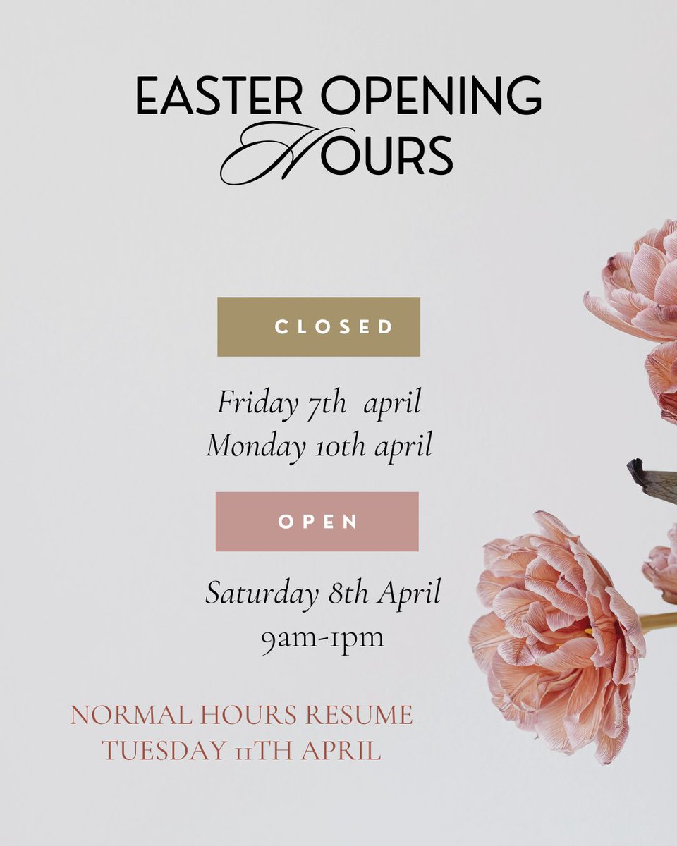 TheValePractice's tweet photo. Happy Easter from the Vale Practice team!

#easter #eastdulwich #openingtimes #healthcare #naturalhealthcare #osteopathy #massage #acupuncture https://t.co/EqWC22qdXm