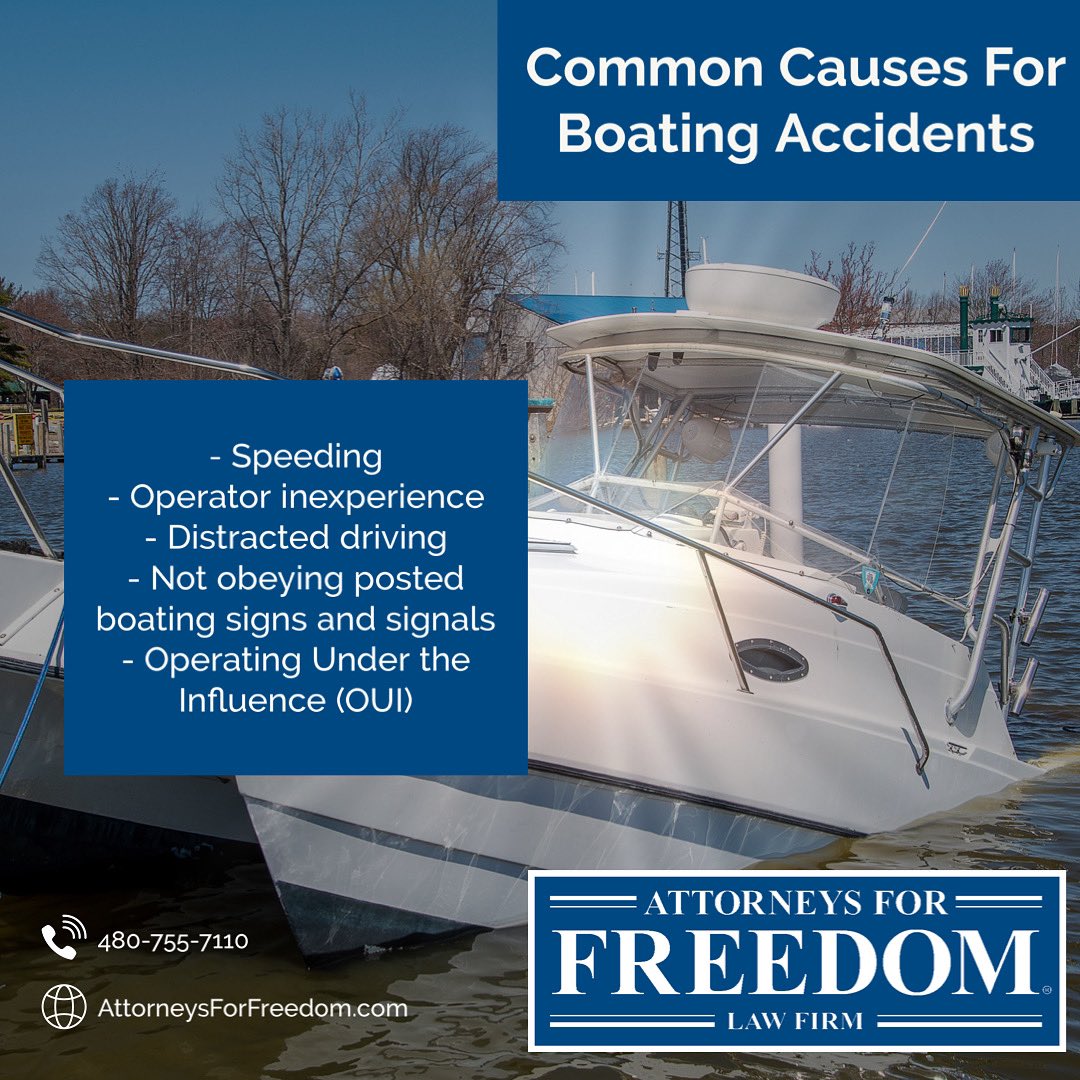 FreedomAttorney's tweet photo. Listen up Arizona π£ the weather is warming up and that means boating π€ season is upon us! If you have been in a #boating #accident call us, 480-755-7110.
#azattorney #personalinjury #arizonaattorney https://t.co/uaTr388hYs