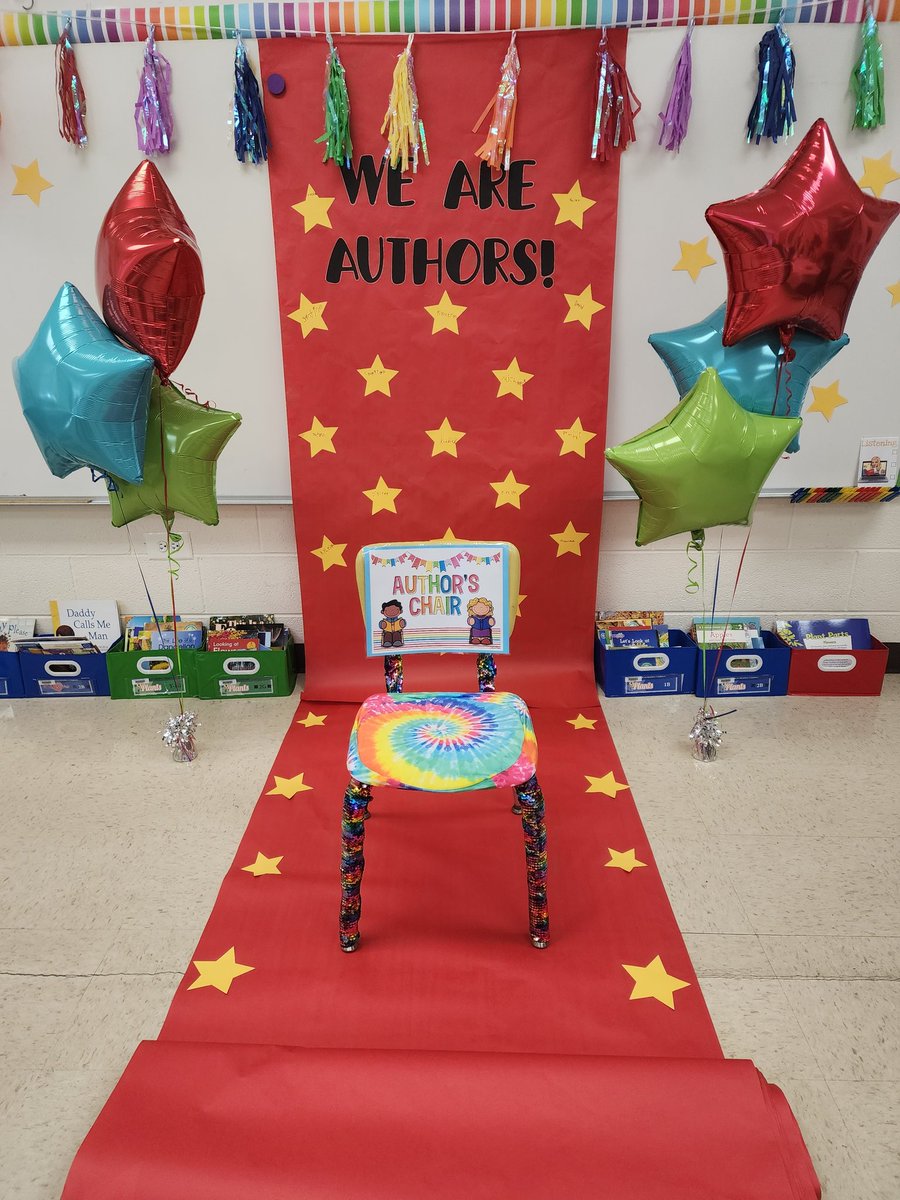MrsLeeD87's tweet photo. What an AMAZING Publishing Party our 1st Grade scholars had for their Family Stories @AmericanReading. We are so proud of them!  Their hard work and perseverance were definitely reflected in their stories! @BSD87 @JeffersonD87 @pbmd87 @jmbarr929 https://t.co/Rn1JQM2wc9