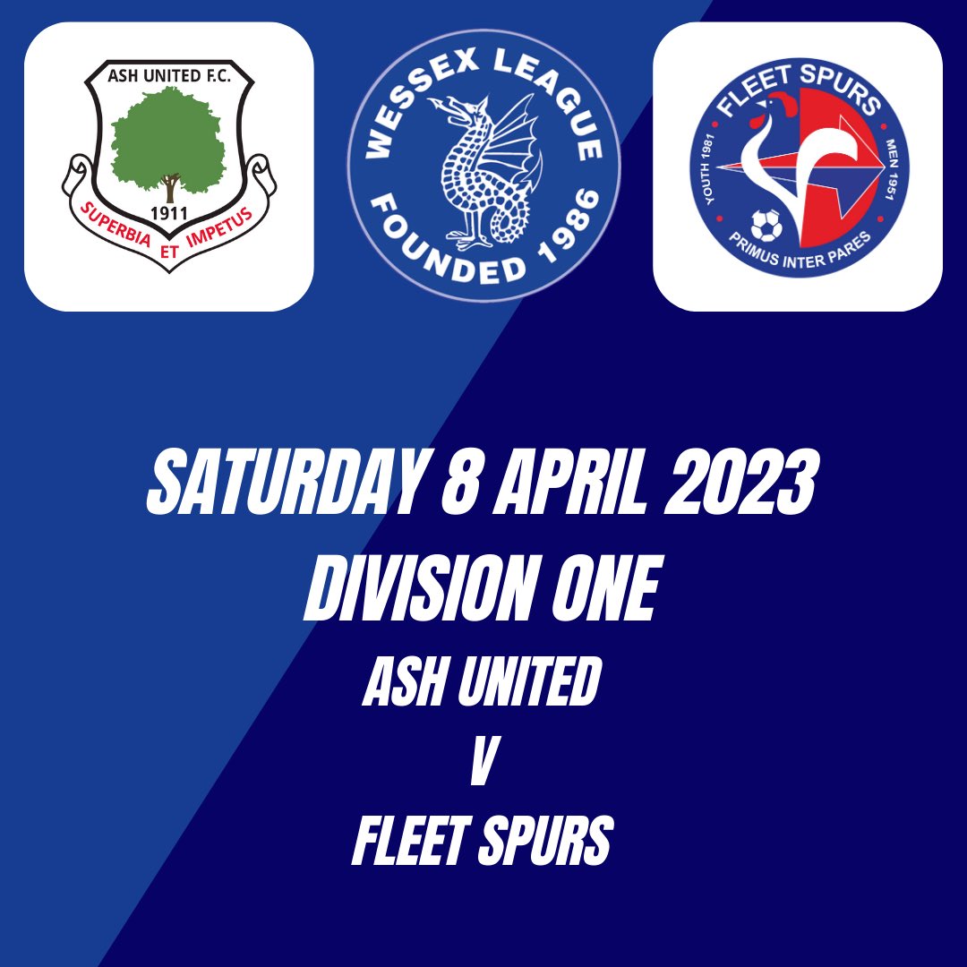 The Wessex Football League on Twitter "🔜 Coming up. ⚽️ AshUtdFC 🆚