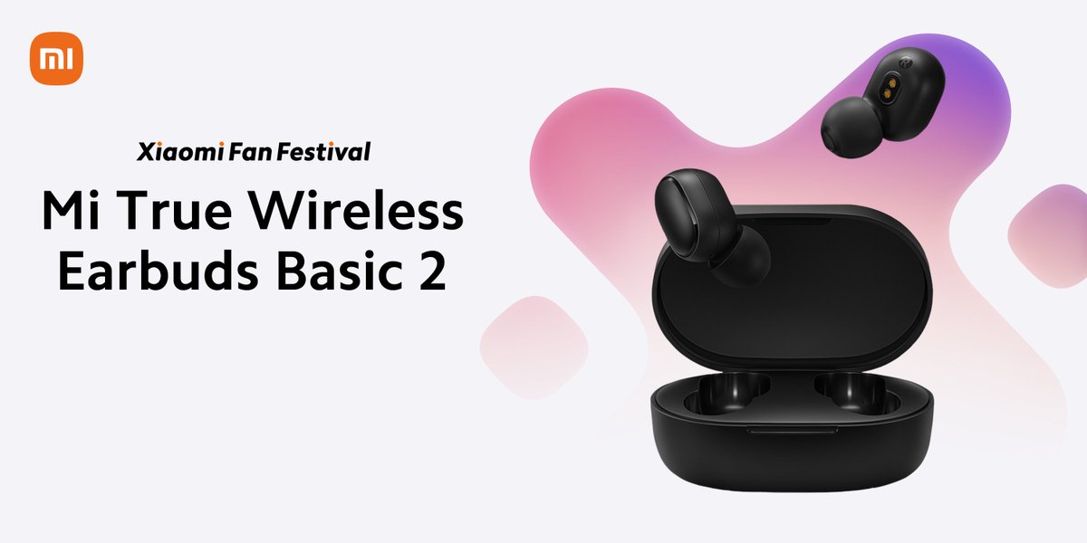 XiaomiBrasil's tweet photo. Aquele fone show de bola pra ouvir música e fazer ligações! 🎧 O #MiTrueWirelessEarbudsBasic2 está com desconto no #XiaomiFanFestival2023! Corre que é só até este domingo! Conheça todas as promoções em https://t.co/EfQdIDSVM9. https://t.co/cDg4y0rqXS
