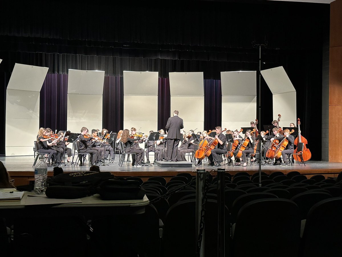 Congratulations to the Chamber Orchestra for the Exemplary rating at Large Group Contest! <a href="/SHSFalcons/">Staley High School</a>