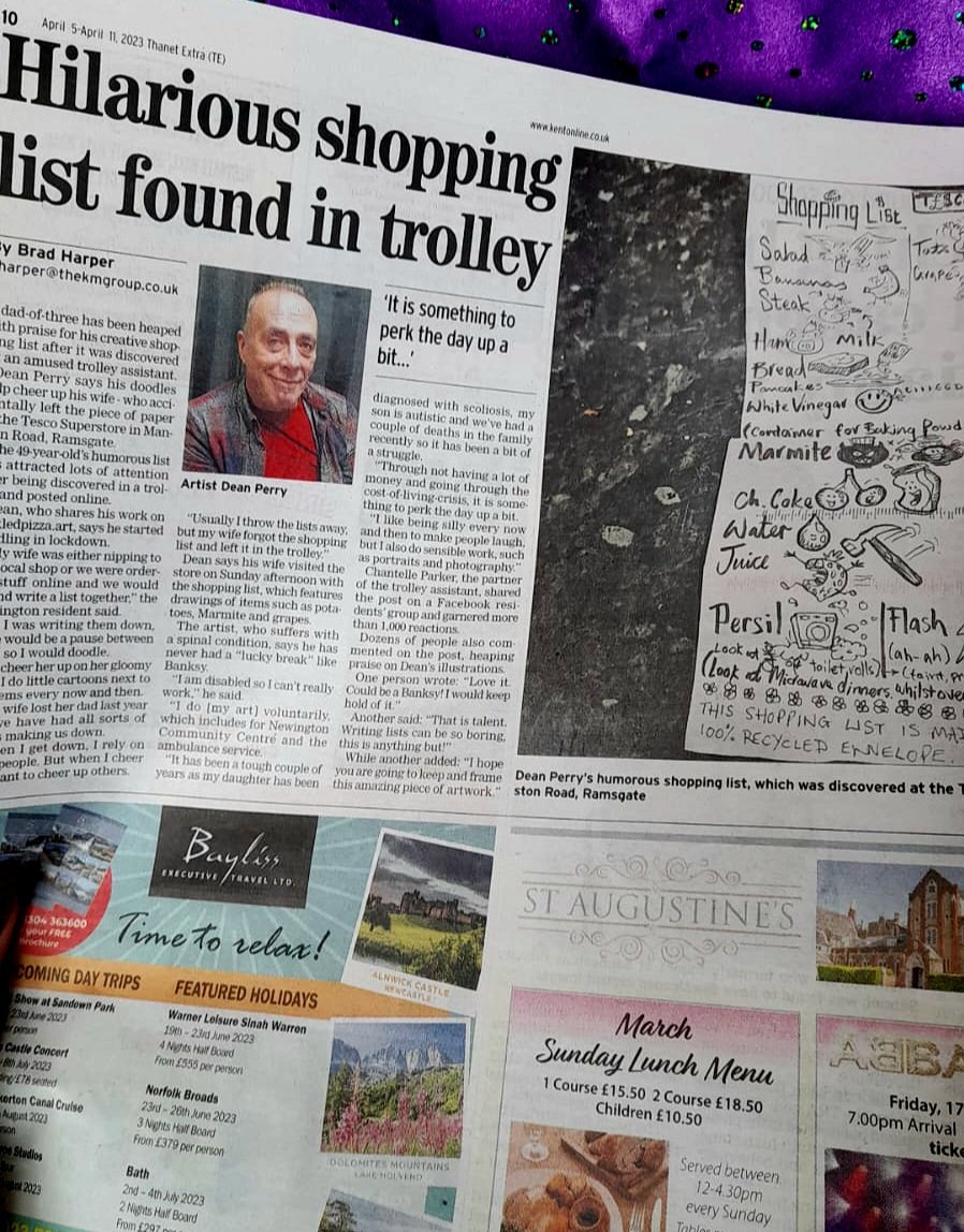 pickledpizza's tweet photo. Fame beckons. I made the local paper*
.
(*unreadable without retching) https://t.co/XIXMH8zt1L