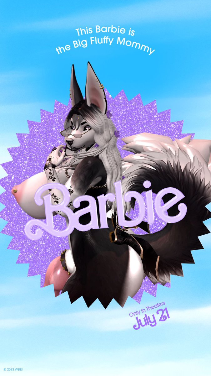 I'm not a big fan of trendings but I gave this one a try, anyways~ 

#Secondlife #furry #nsfw #photography #husky #thicc #bark 
Here I leave also the link of the web in case you all want to try it.
barbieselfie.ai/step/1-upload/