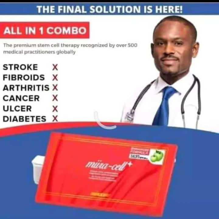 dembecc45's tweet photo. Don't be there and suffering with any disease.  miiracell+ is here for you.for more details contact us 
+256776984018 https://t.co/EZQtxvph5H