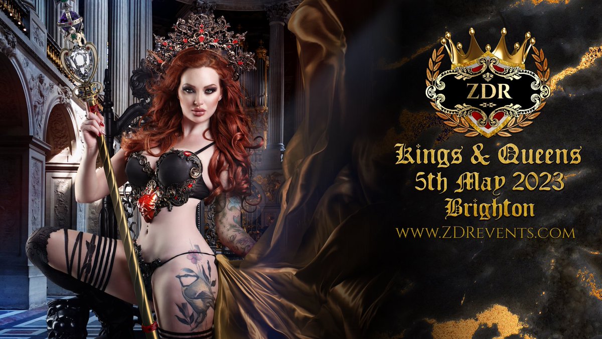 ZDREvents's tweet photo. We only have 6 rooms & a small number of tickets left for #kingsandqueens on 5th May at @HotelPelirocco
😀
#linkinbio #kinkyevents #zdrparty #zdrevents #brightonkink
https://t.co/RgMY79Ijhy https://t.co/RB0LjUzCZQ