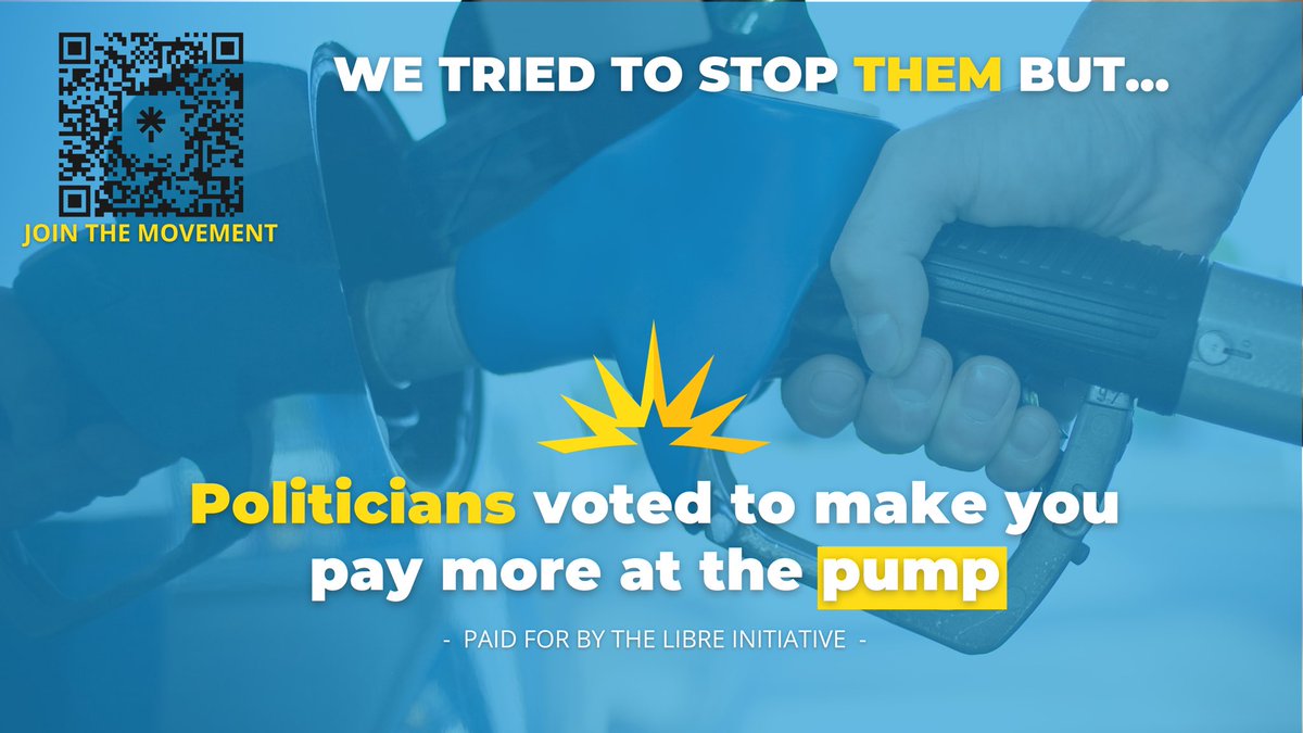 libre_colorado's tweet photo. A bad April Fools joke on every Colorado taxpayer. On the 1st the gas tax went into effect and will continue increase over time.💔#BeLIBRE #GasTax #RepealGasTax #CoLeg
Join the movement: https://t.co/V9tpFJJGgL https://t.co/6Z8J0PT9kX