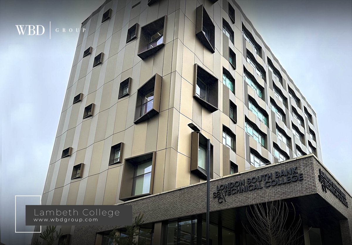 #WBDGroup is proud to be part of the development of #LambethCollege, a state-of-the-art facility that provides students with a collaborative community to help them learn new skills and secure a successful future
#TemporaryWorks #Engineering #UKConstruction #BetterLearning