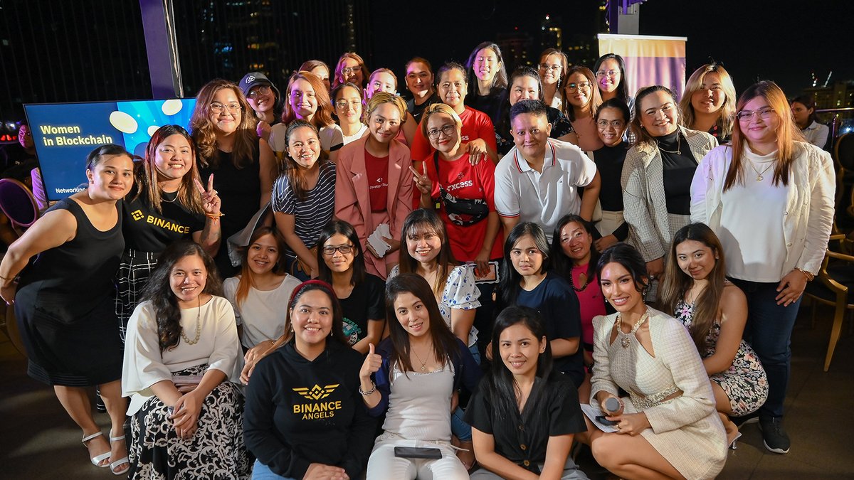 binance's tweet photo. To continue our efforts in empowering women to thrive in the crypto space, we held 9 #WomenInCrypto events in 9 countries.

These events presented an opportunity for female thought leaders in Web3 to share their inspiring stories with the wider community. https://t.co/Vb7PAmyaUA