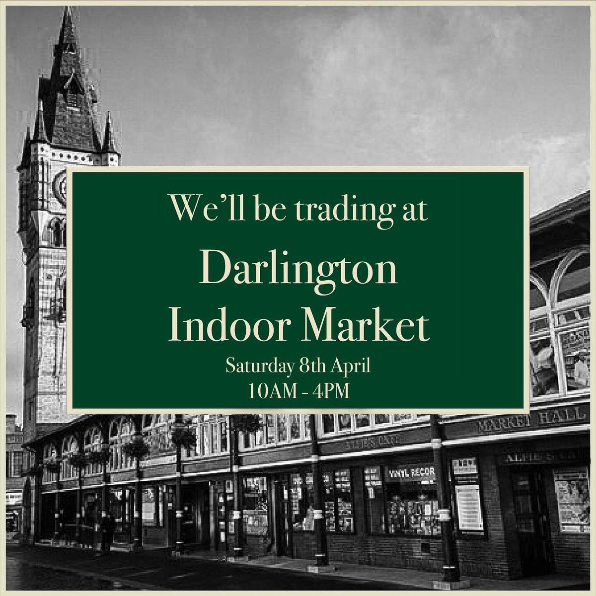 Find us this Saturday @ #Darlingtonmarket for the first @marketsmatter North East #youngtradersmarket event this year 😊

#northeastevents #markettrader #youngtraders #shopvintage #shopsustainable #shoppreloved #nefollowers #northeastcreatives