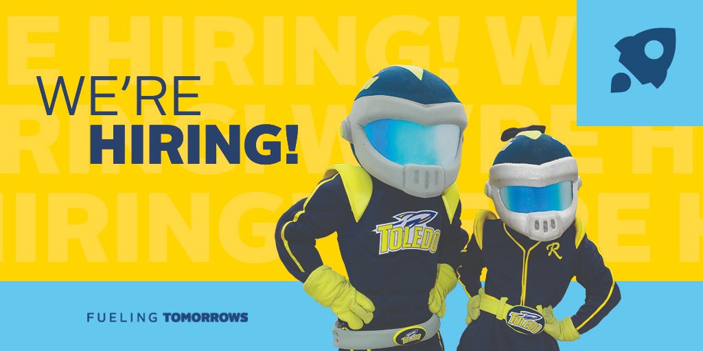 Want the most exciting job on campus? Join our mascot team and spread school spirit! Email utmascot@utoledo.edu for more information. #GoRockets
