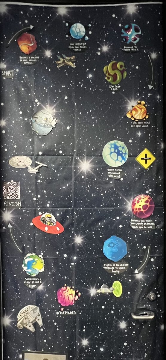 AlmostEdu's tweet photo. Race around the Outer Rim and solve the galactic scramble at W219. The Amazing Race to Registration is almost here @LSCTomball  #outerrim #starwars #amazingrace #registration #verstehen #theamazingrace #startrek #rickandmorty https://t.co/nNa0JsMKRw