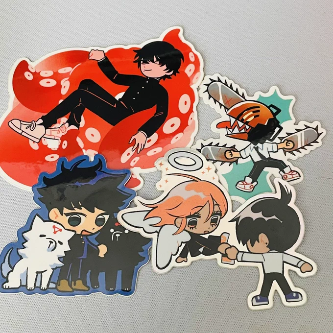 My stickers for Castlepoint…  
