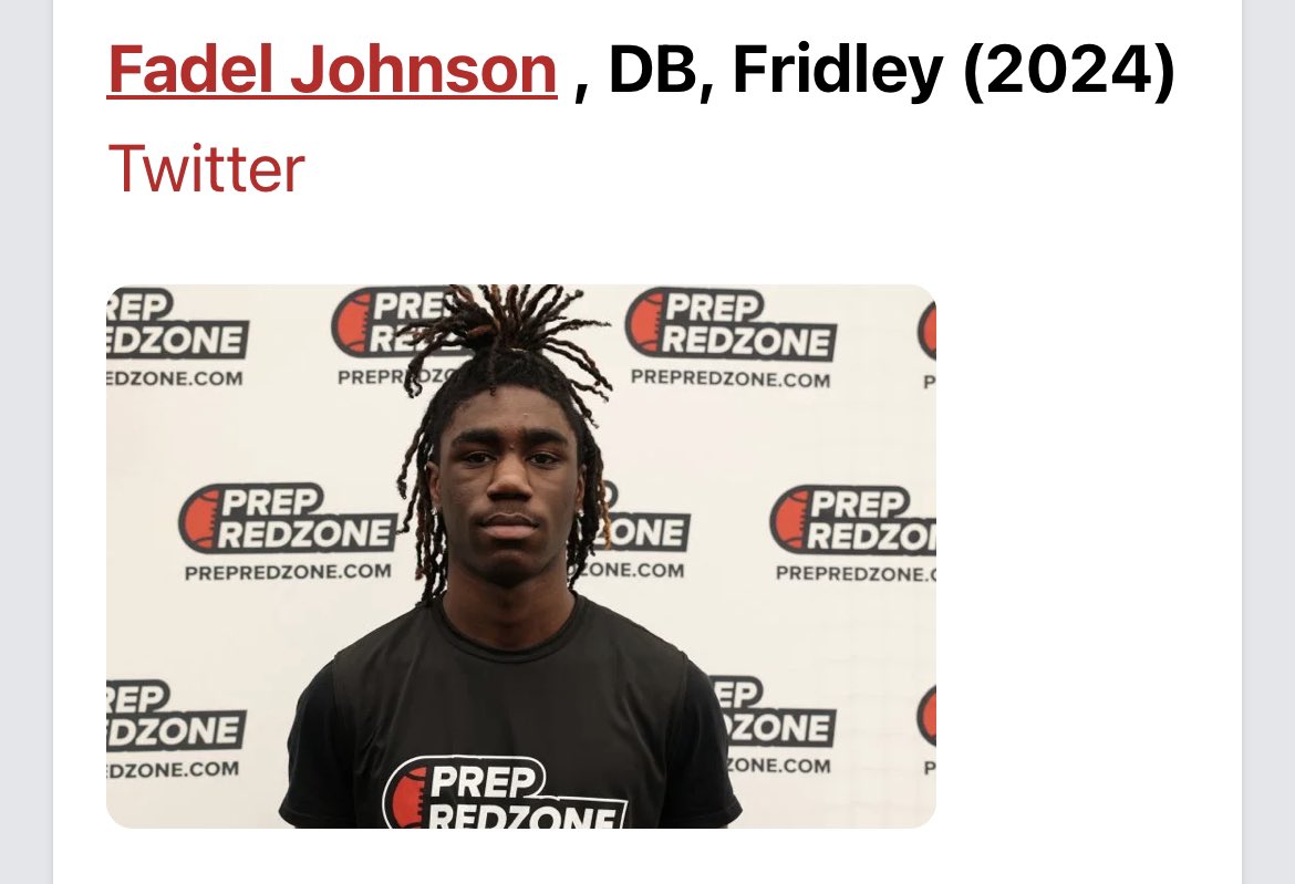 Grateful to be named apart of <a href="/PrepRedzoneMN/">Prep Redzone Minnesota</a> ‘s All Showcase team!
<a href="/NWahlScouting/">Nate Wahl</a> <a href="/OJW_Scouting/">Oliver James West</a> <a href="/FridleyFootball/">Fridley Football</a>