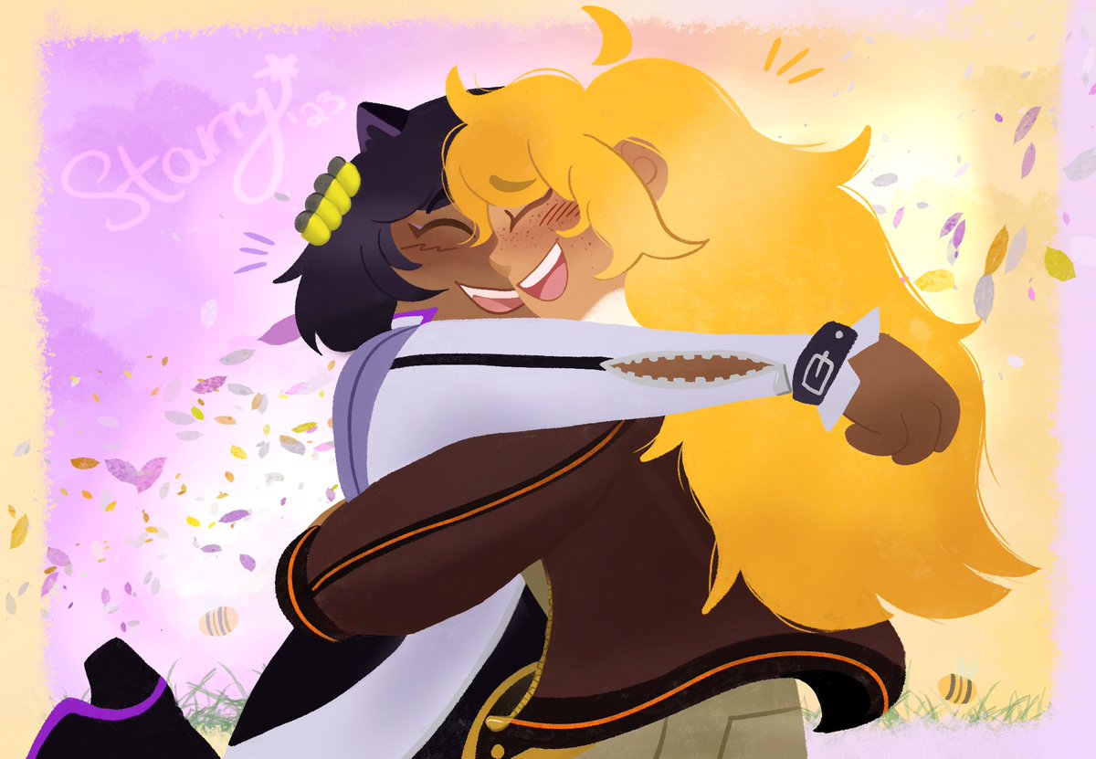 starryemeralds's tweet photo. insert legally obligated “daylight” lyrics here🖤💛
-
#rwby #rwbyv9spoilers #bumbleby #yangxiaolong #blakebelladonna https://t.co/zSetPpFl0N