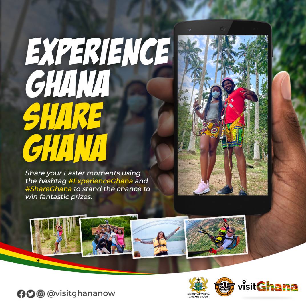 Share your Easter moment and win a prize with the hashtag #ExperienceGhana