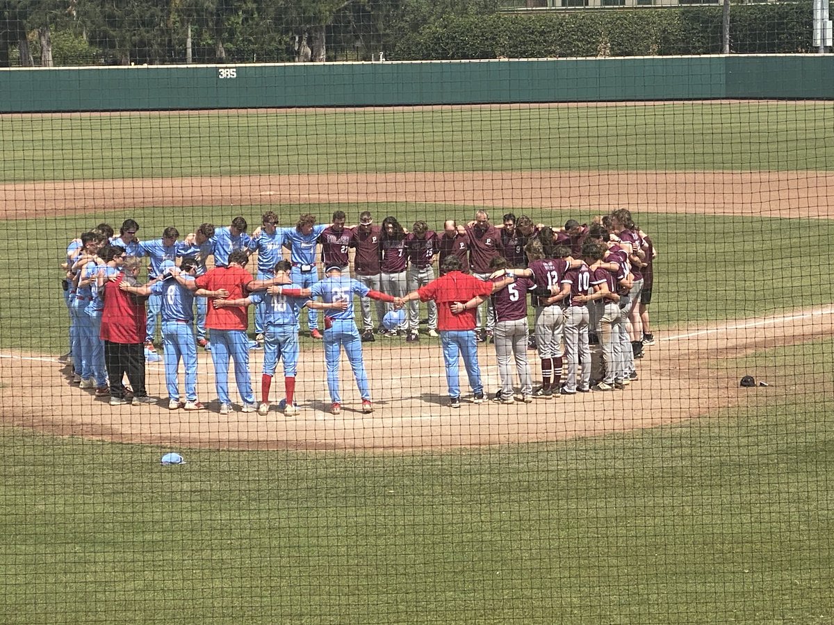 PulaskiBaseball's tweet photo. We’d like to thank West Jessamine for taking the time after the game to pray over top our kids and to pray for the Andrew Dodson Family. 

Class act program, we appreciate you guys. https://t.co/9LytnLpZ8n