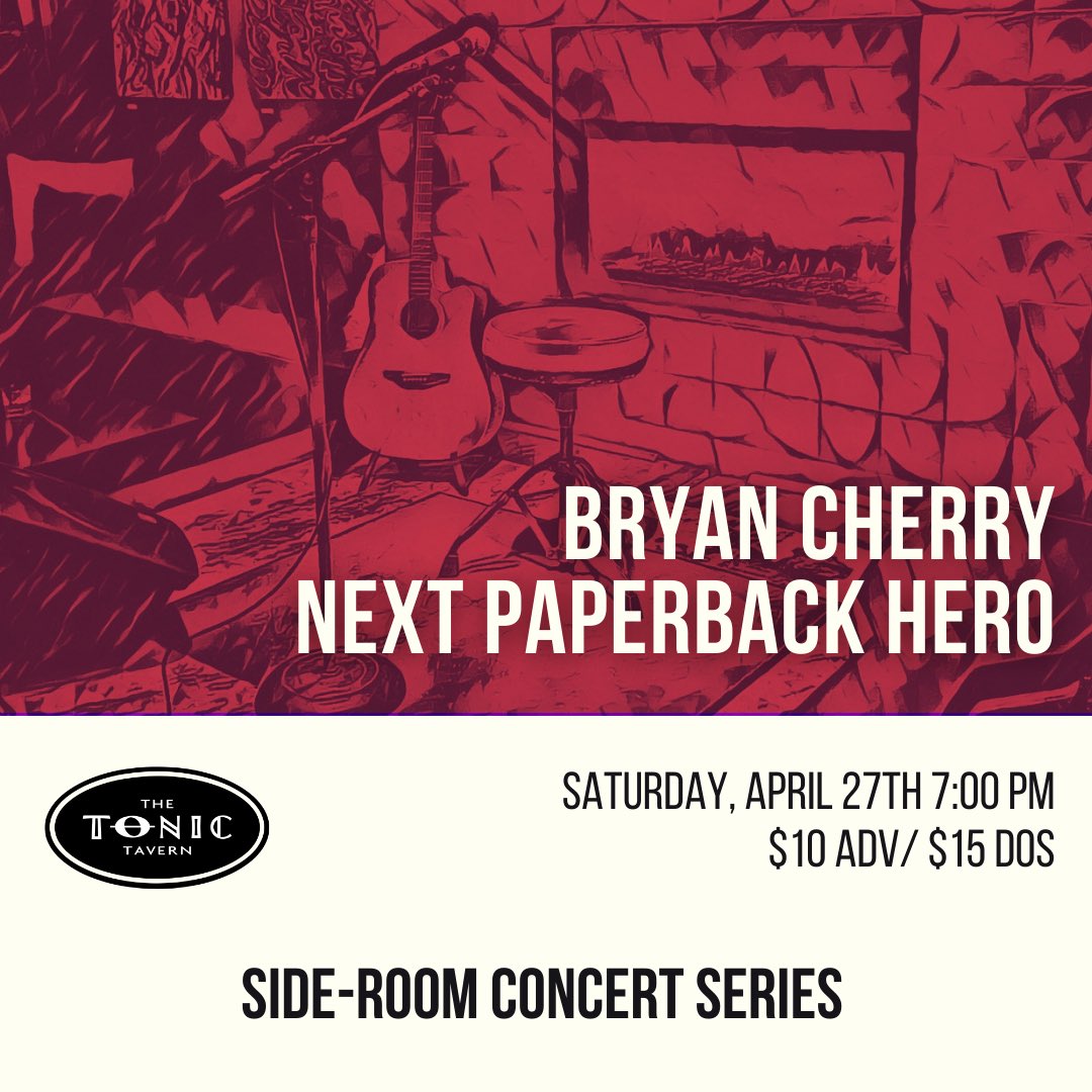 Next Paperback Hero (@nphmke) on Twitter photo I’m so excited to play this show with <a href="/BryanCherry/">Bryan Cherry</a> at <a href="/tonictavern/">tonictavern</a> - it’s the kind of environment that fosters connection.
More details coming, but I highly recommend snatching up a ticket to this limited seat show 🎟️
venuepilot.co/events/73766/o… I’m so excited to play this show with <a href="/BryanCherry/">Bryan Cherry</a> at <a href="/tonictavern/">tonictavern</a> - it’s the kind of environment that fosters connection.
More details coming, but I highly recommend snatching up a ticket to this limited seat show 🎟️
venuepilot.co/events/73766/o…