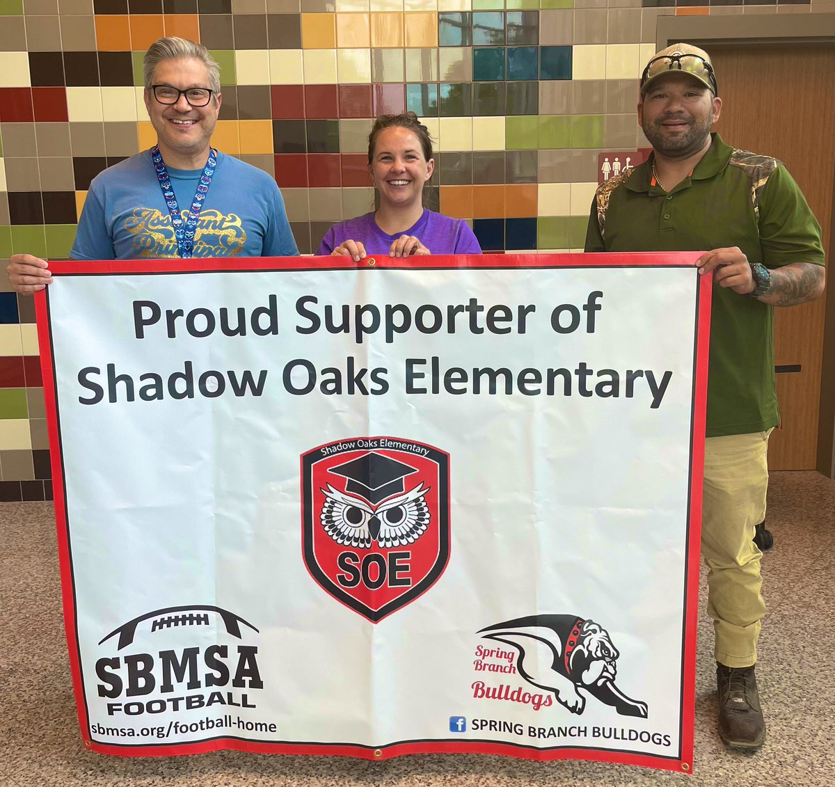 ShadowOaksOwls (@shadowoaksowls) on Twitter photo Thank you to Mr. David Lopez for this beautiful sign! Shout out to <a href="/SBMSA1/">SBMSA</a> for proudly supporting <a href="/ShadowOaksOwls/">ShadowOaksOwls</a>!!! <a href="/SBISD/">Spring Branch ISD</a> <a href="/jennifer_blaine/">Jennifer Blaine</a> <a href="/MJenParker/">Jennifer Parker</a> #ScholarsOwningExcellence Thank you to Mr. David Lopez for this beautiful sign! Shout out to <a href="/SBMSA1/">SBMSA</a> for proudly supporting <a href="/ShadowOaksOwls/">ShadowOaksOwls</a>!!! <a href="/SBISD/">Spring Branch ISD</a> <a href="/jennifer_blaine/">Jennifer Blaine</a> <a href="/MJenParker/">Jennifer Parker</a> #ScholarsOwningExcellence
