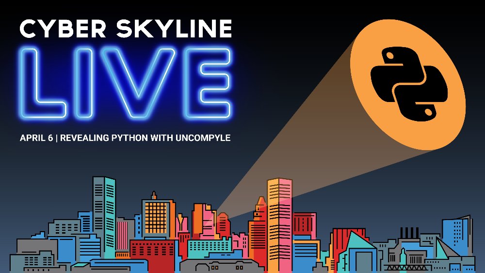 National Cyber League (NCL) (@natlcyberleague) on Twitter photo Today @ 5 pm ET (2 pm PT) join our live webinar on: Revealing Python with Uncompyle
Learn how to use Uncomply to turn Python pyc files back into source code. 
Register now: streamyard.com/watch/Xr2dNim9… Today @ 5 pm ET (2 pm PT) join our live webinar on: Revealing Python with Uncompyle
Learn how to use Uncomply to turn Python pyc files back into source code. 
Register now: streamyard.com/watch/Xr2dNim9…