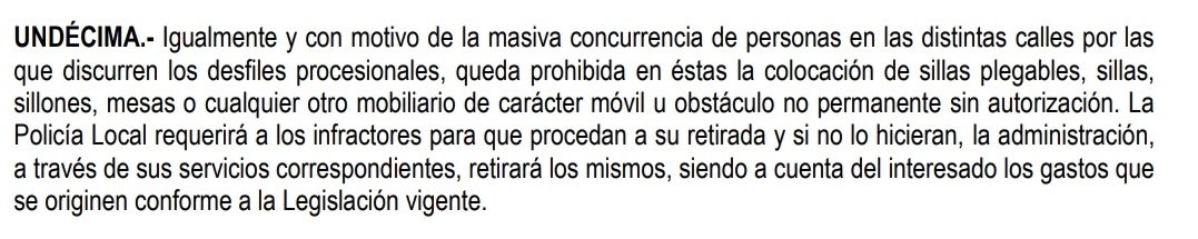 No está mal recordar esto hoy. Por ahora se ha cumplido en un 0%.

<a href="/malaga/">Ciudad de Málaga</a> <a href="/cofradiasmalaga/">Agrupación de Cofradías de Semana Santa de Málaga</a>

#CofradiasMLG