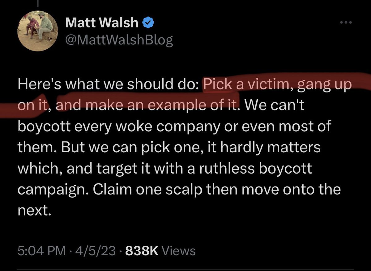 jessiegender's tweet photo. I mean this is quite literally textbook Fascism. Pick a victim, use your hate and anger to fuel your desire for power, move onto another; creating an endlessly decaying loop of violence until nothing is left. https://t.co/L38boHkYXN