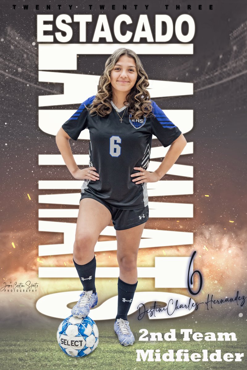 Congratulations to our 2023 2-4A All District Newcomer of the Year, 1st Team, &amp; 2nd Team Selections! Way to go ladies! ⚽💪🏽🔥