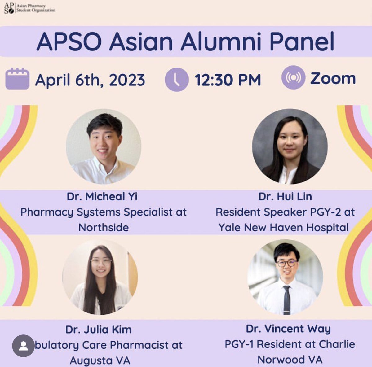 Always grateful to give back to the students with <a href="/UGAPharmacy/">UGA College of Pharmacy</a>’s APSO
My key points-
1. Have a mentor you can confide in
2. Self manage your own practice
3. Take time to figure out what’s important to YOU :)