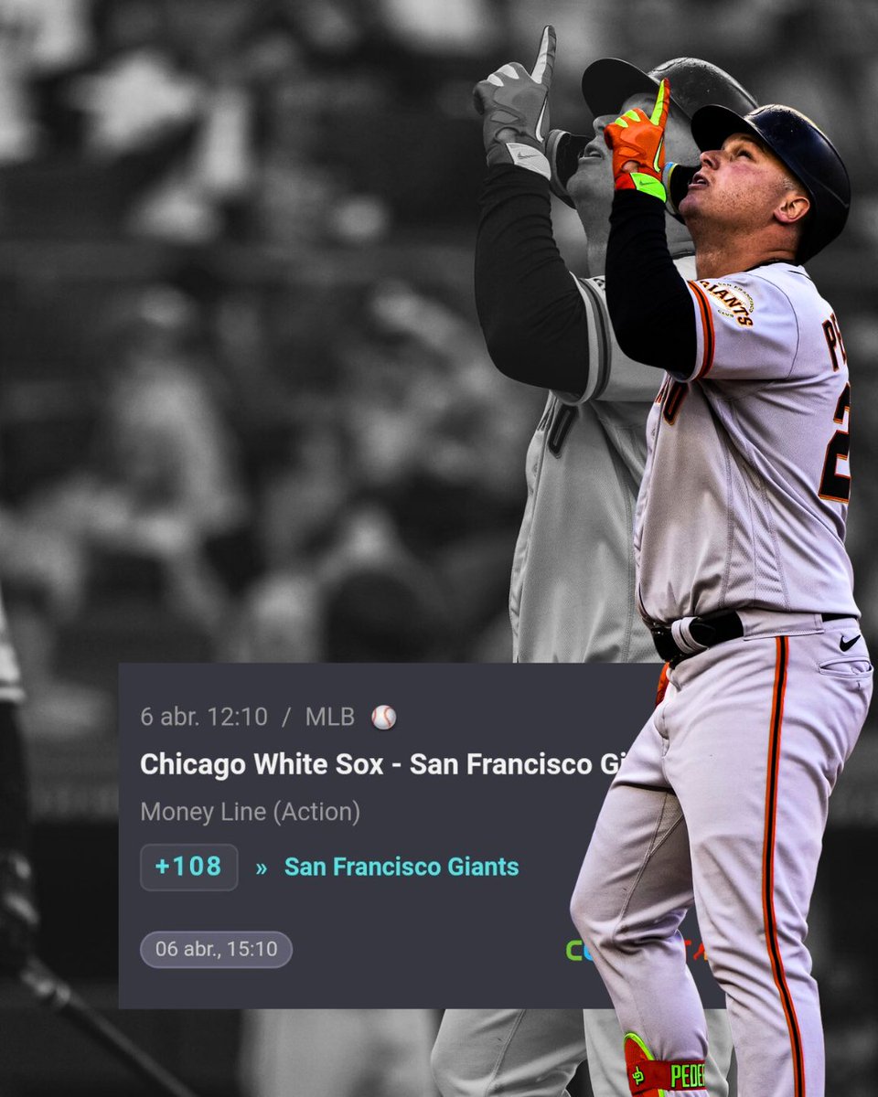 🆓 𝗣𝗜𝗖𝗞 𝗗𝗘𝗟 𝗗𝗜́𝗔 🆓

Si hoy los Giants ganan su partido, regalaré $350 pesos en efectivo entre todas las personas que interactúen aquí

𝗦𝗮𝗻 𝗙𝗿𝗮𝗻𝗰𝗶𝘀𝗰𝗼 𝗚𝗶𝗮𝗻𝘁𝘀 𝗠𝗟 [+𝟭𝟬𝟴]

Hay que darle ❤️ o 🔁 si me sigues y quieres participar