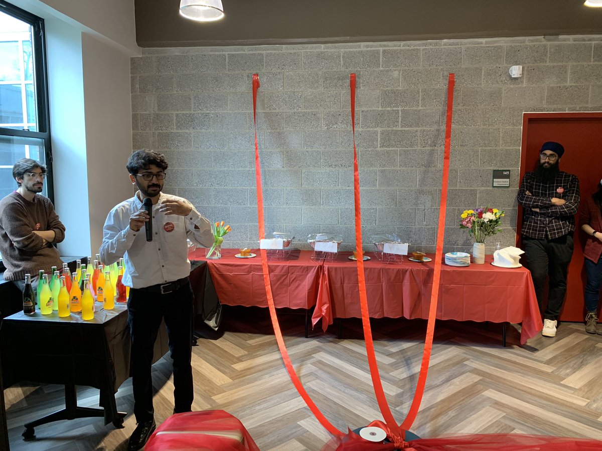GradSBU's tweet photo. @StonyBrookU_GSO lounge grand opening! So great to celebrate this incredible space for grad students. Stop by the SAC and check it out. https://t.co/3V21ZSvO8I