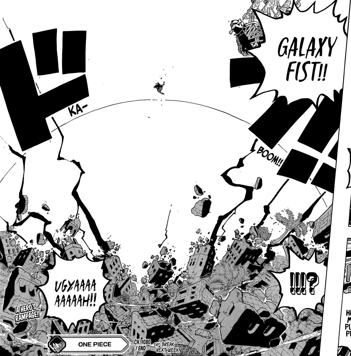 Sadie65's tweet image. #ONEPIECE1080 
This didn&apos;t age well 😭