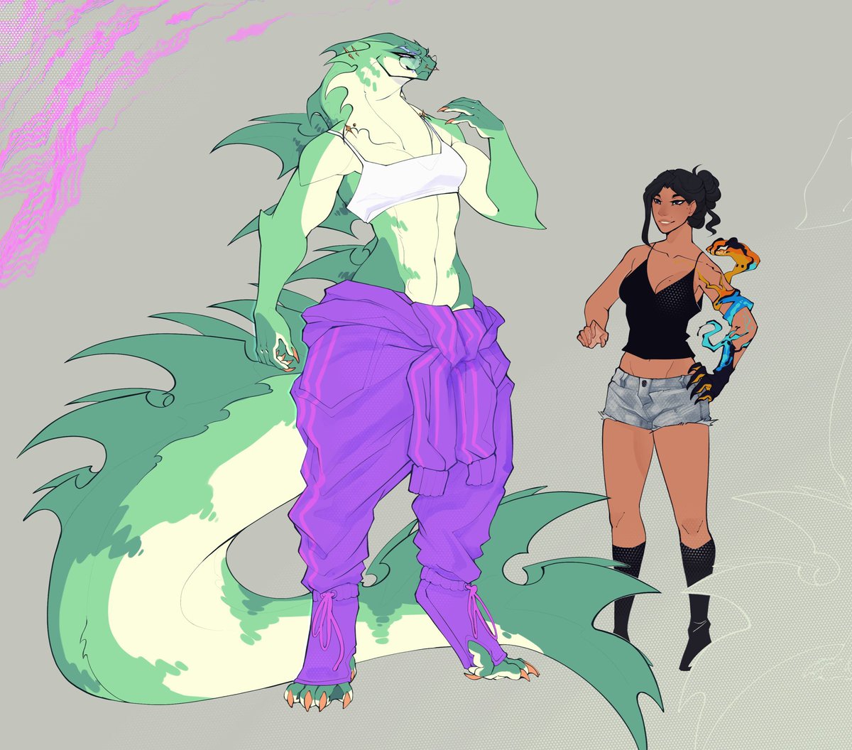 yseeart's tweet image. FULLBODY ART RAFFLE🤌✨
Road to 19K!!

Rules:
-Like+Rt+follow me!(New followers always welcome!) 

-Reply a pic of your OC/character that you want me to draw if you win (SFW)

-Anthro/Furry/Humanoid/Human/Monster✅

One (1) winner
ENDS TOMORROW (24H)
Good Luck!!🦨❤️‍🔥