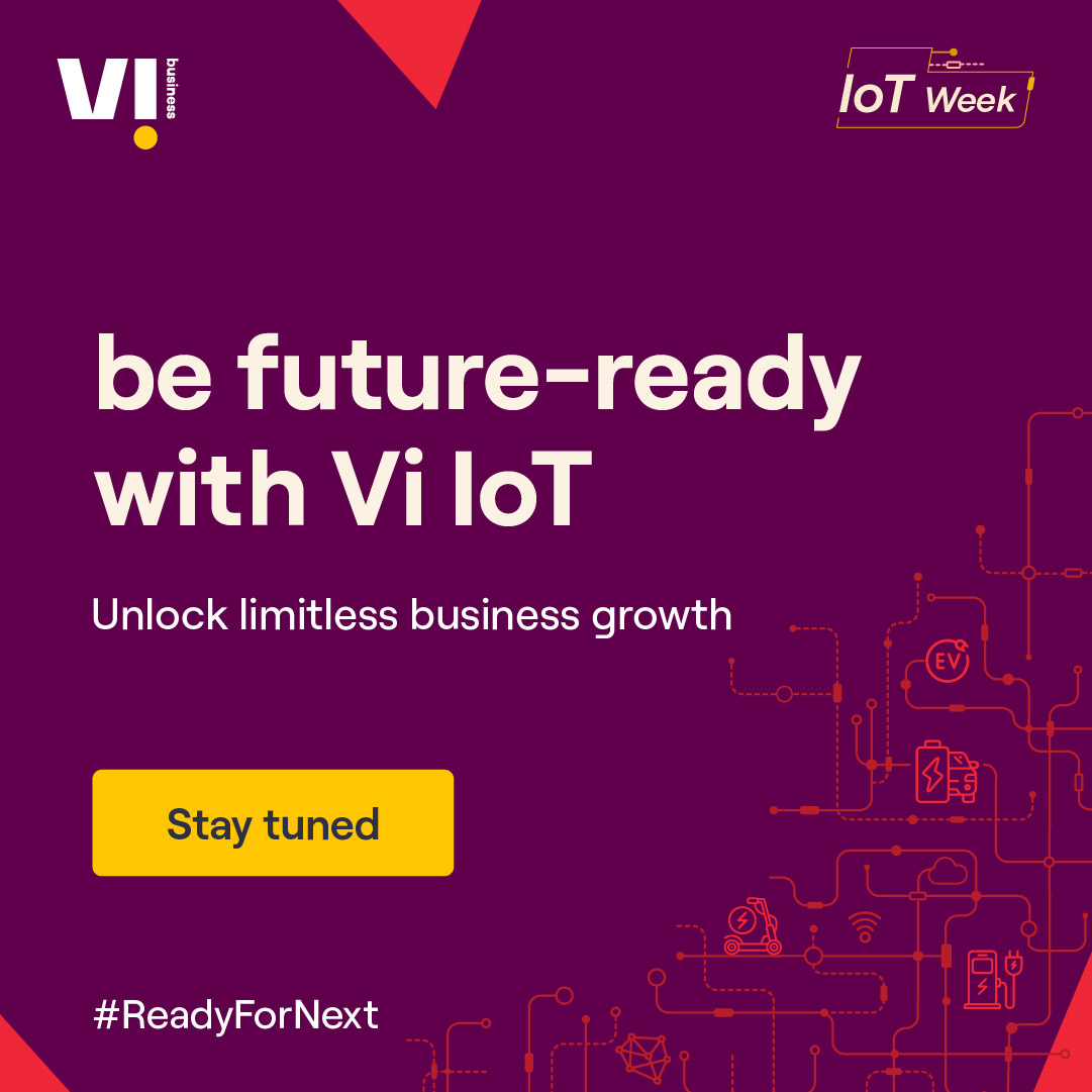 To thrive in today’s digital world, businesses must embrace digital transformation. And we are committed to empowering businesses to unlock their digital potential with our future-ready Vi IoT solutions. Stay tuned
#BeFutureReady #ReadyForNext #WorldIoTDay #IoTDay #IoT
