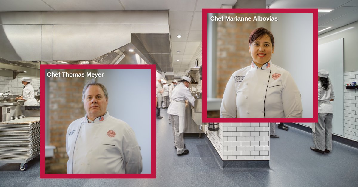Kendall's very own Chefs Thomas Meyer and Marianne Albovias have been published by the Center for the Advancement of Foodservice Education, discussing how aspects of diversity, equity and inclusion have informed their successful teaching methods.
Read now: ow.ly/AQgy50NCzbH