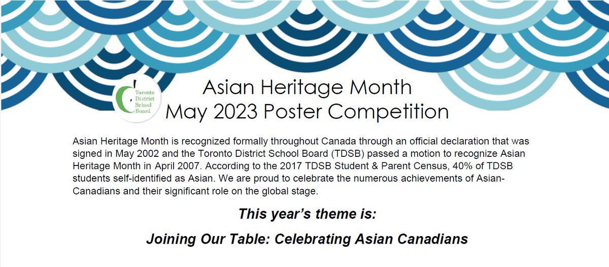 TDSBAsianHeritageMonth tweet media