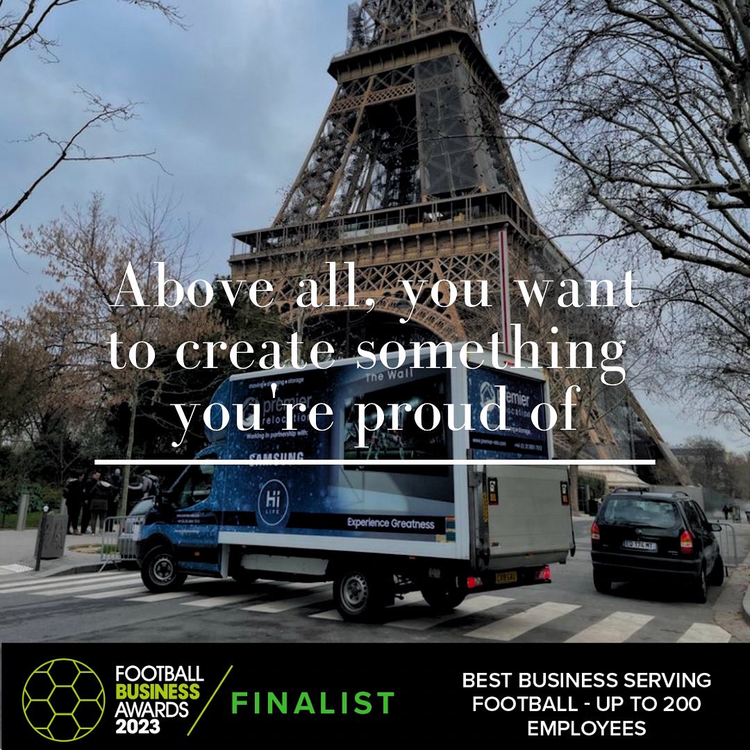 We are absolutely delighted to have been shortlisted in this years Football Business Awards in the category of ‘Best Business serving Football’.

We are all humbled to be recognised and whatever the result, we will carry on growing and exceeding all of our customers expectations!