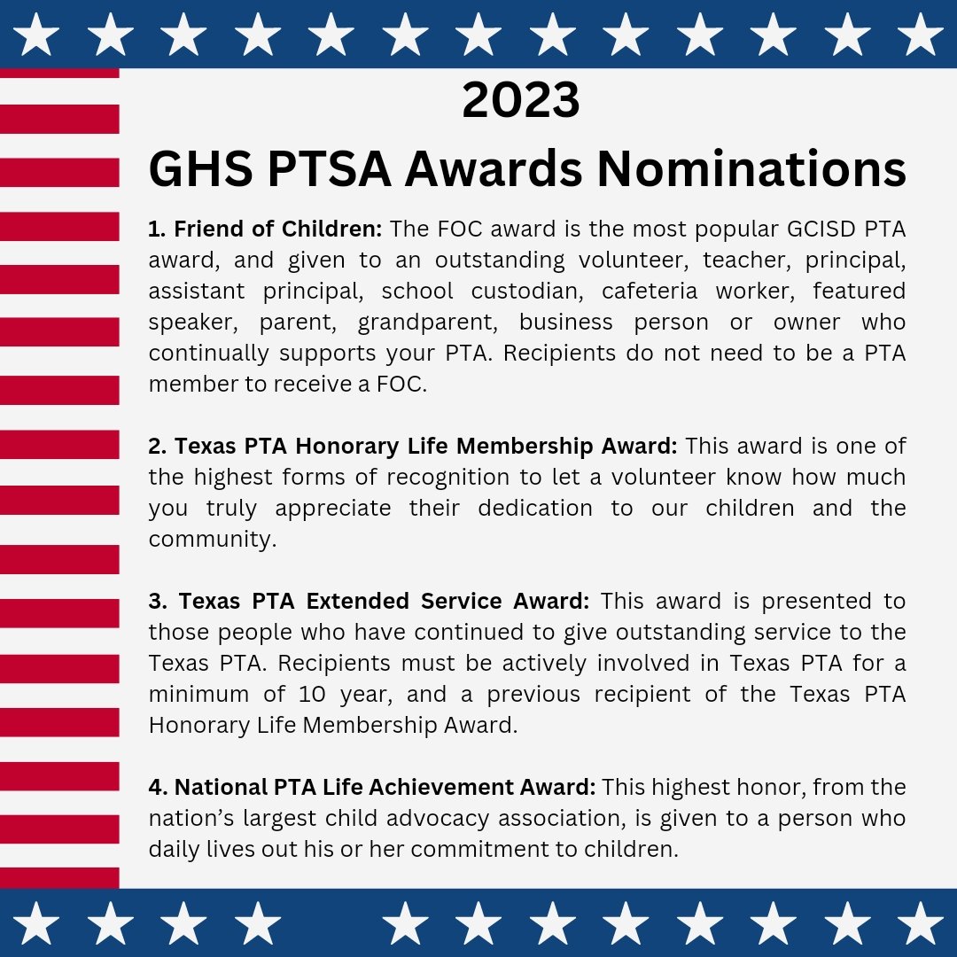 Grapevine High School PTSA tweet media
